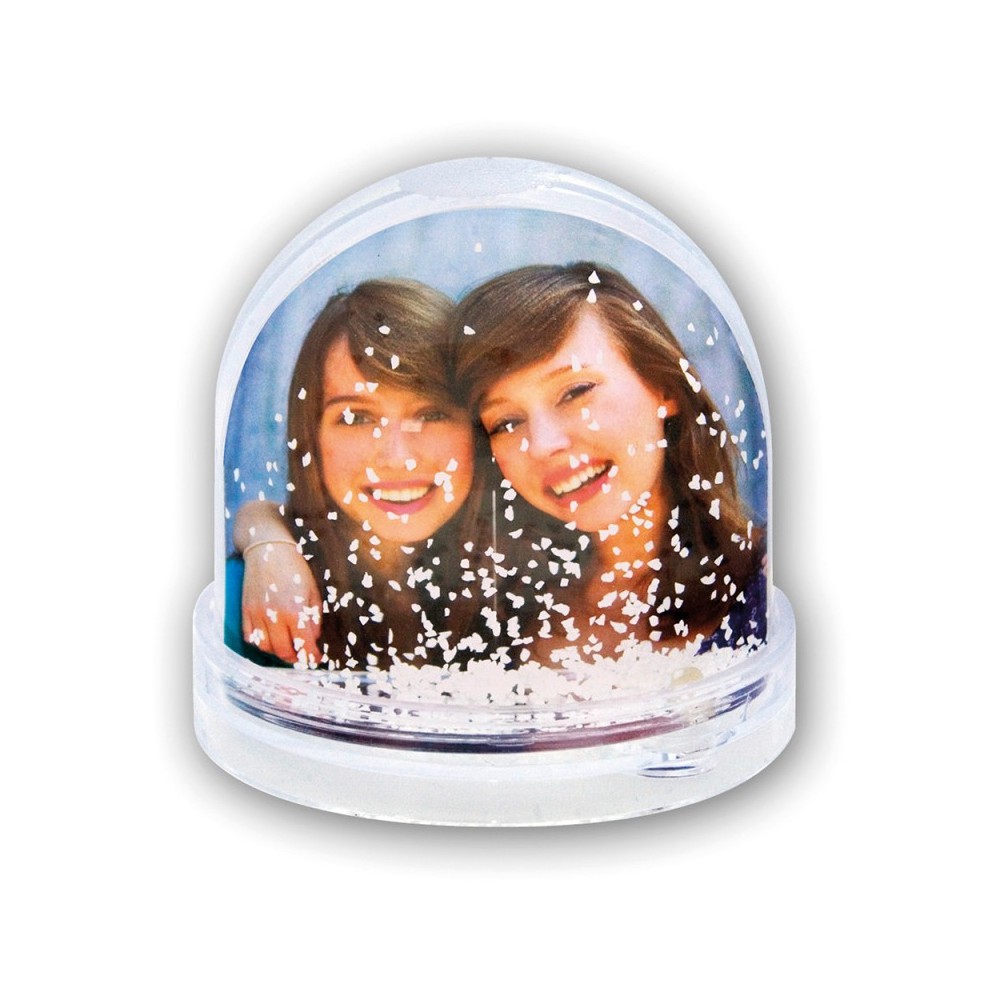 Bola de nieve personalizada con foto - D-talle Personalización